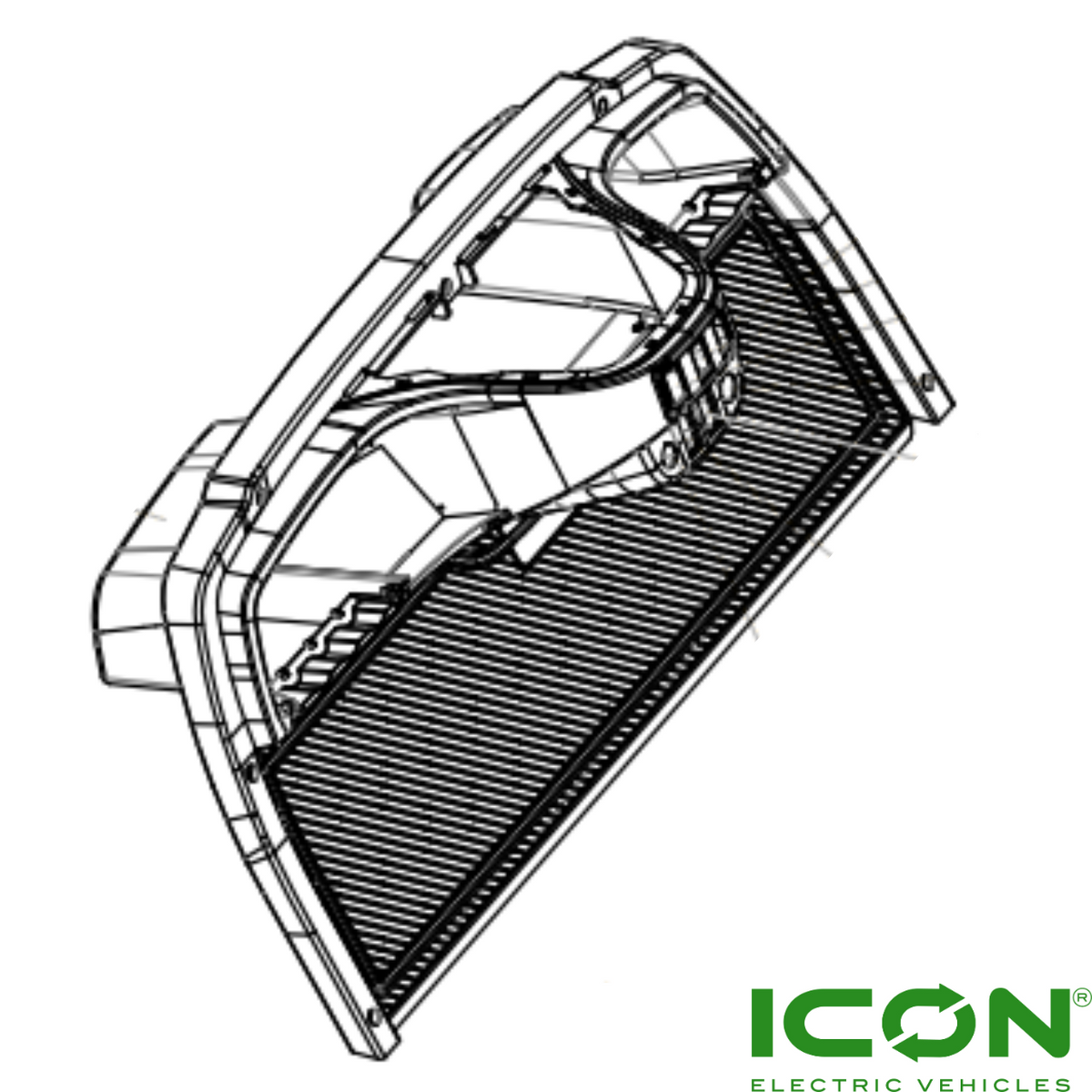 Front Dashboard for ICON Gas G40, G40L, G60 & G60L Golf Carts