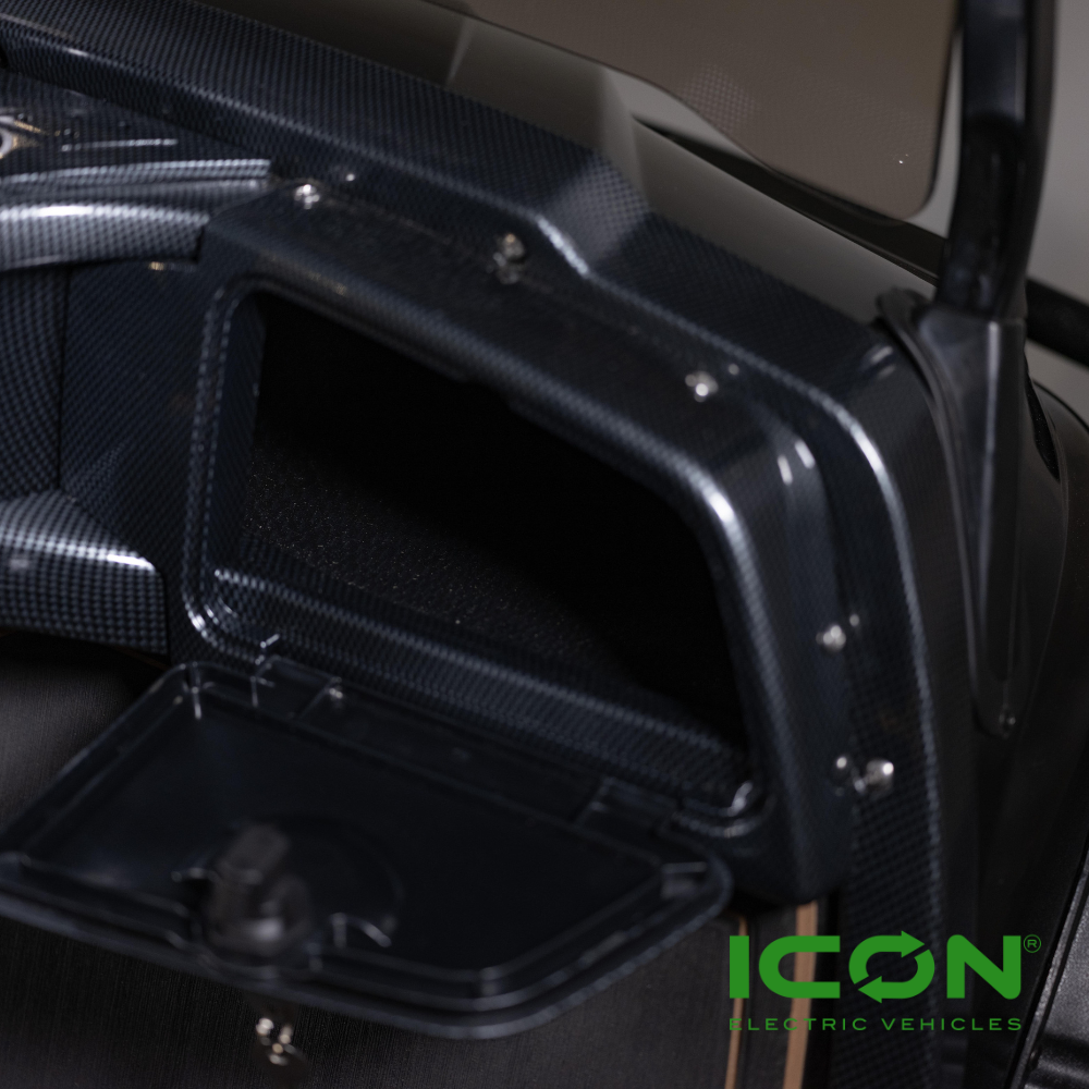 Carbon-Fiber Dashboard Assembly for ICON EV Golf Carts (4 Pack)