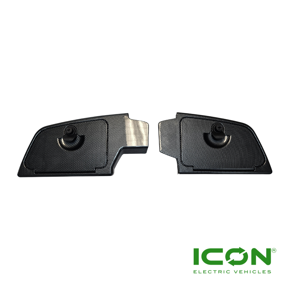 Carbon-Fiber Dashboard Assembly for ICON EV Golf Carts (4 Pack)