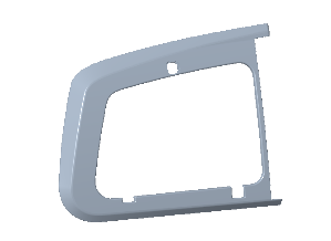 Driver Side (Left) Dashboard Trim for EPIC E20FX, E40FX & E60FX Golf Carts