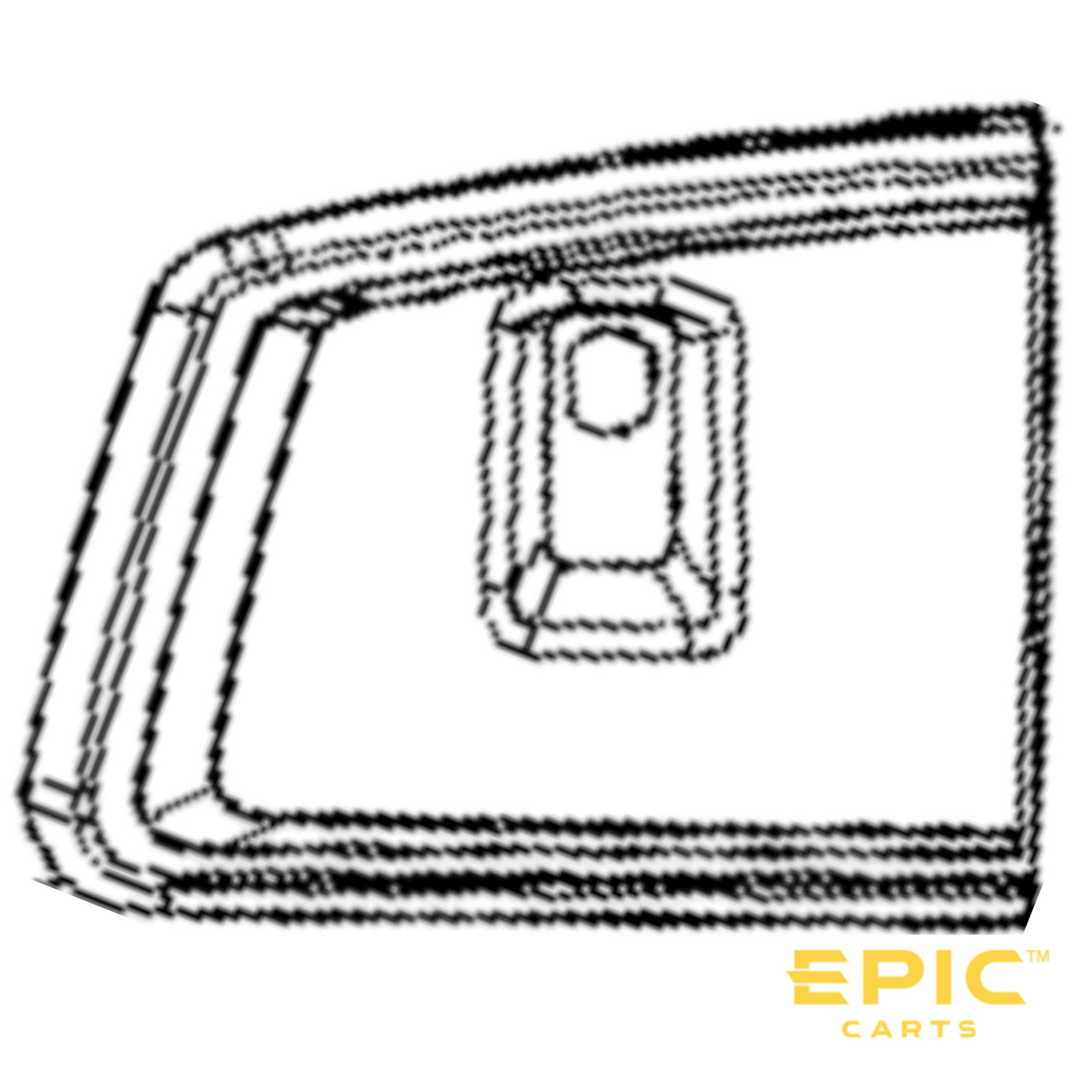 Driver Side (Left) Glove Box Cover for EPIC FX Golf Carts