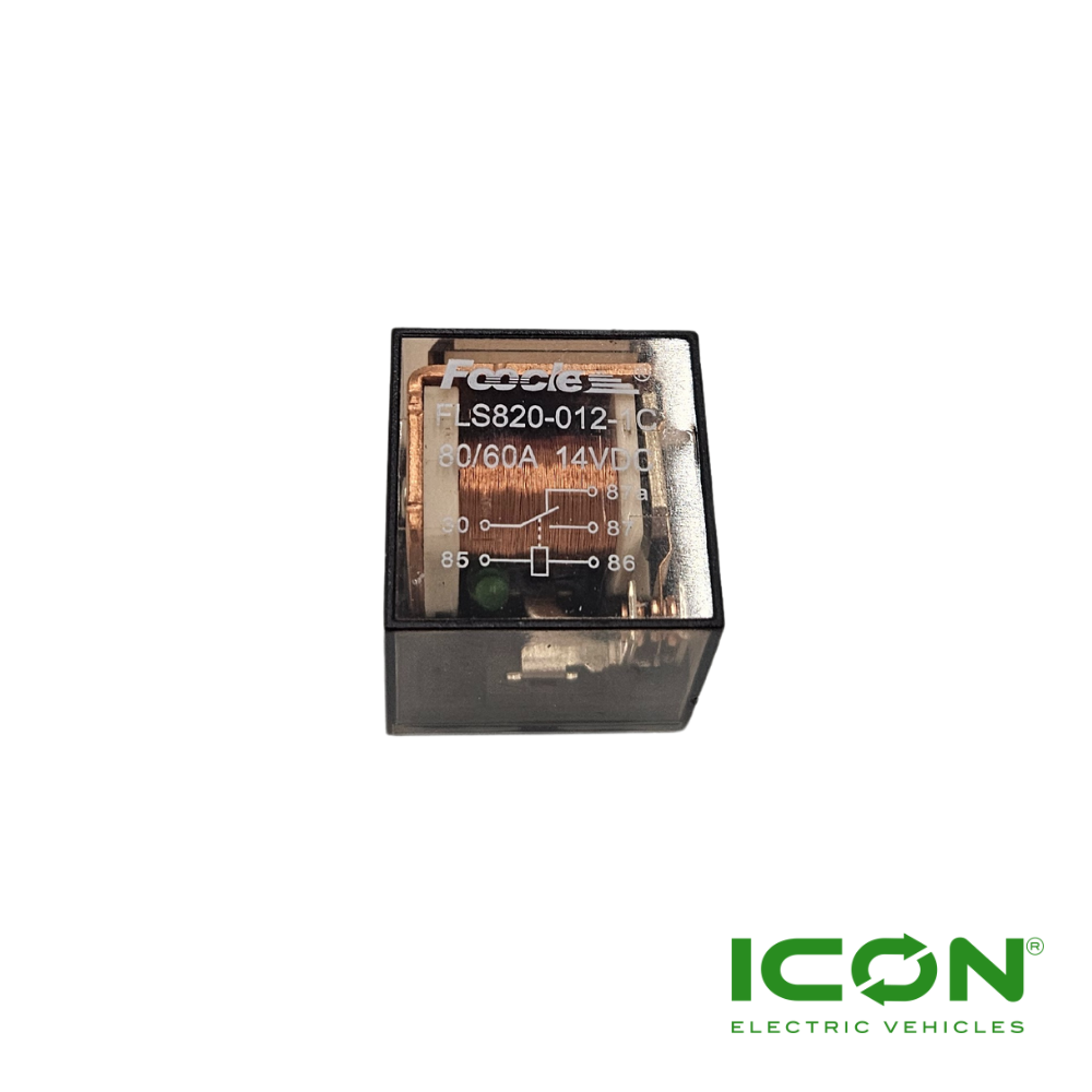 12V 80A 5-Pin Relay for ICON Gas & ICON EV Golf Carts