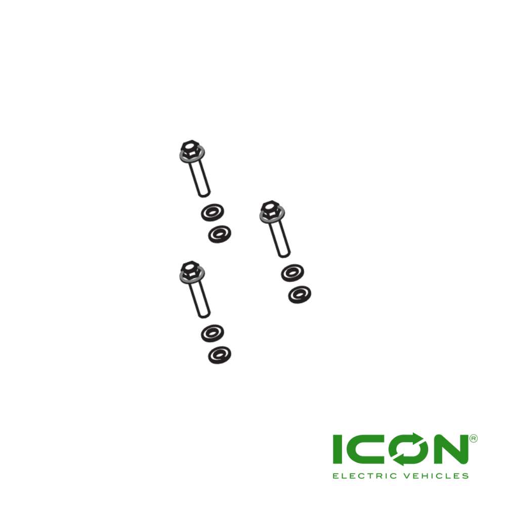 6 x 55 Stainless Steel Hex Screw for ICON 4KW Motor (Set of 3)