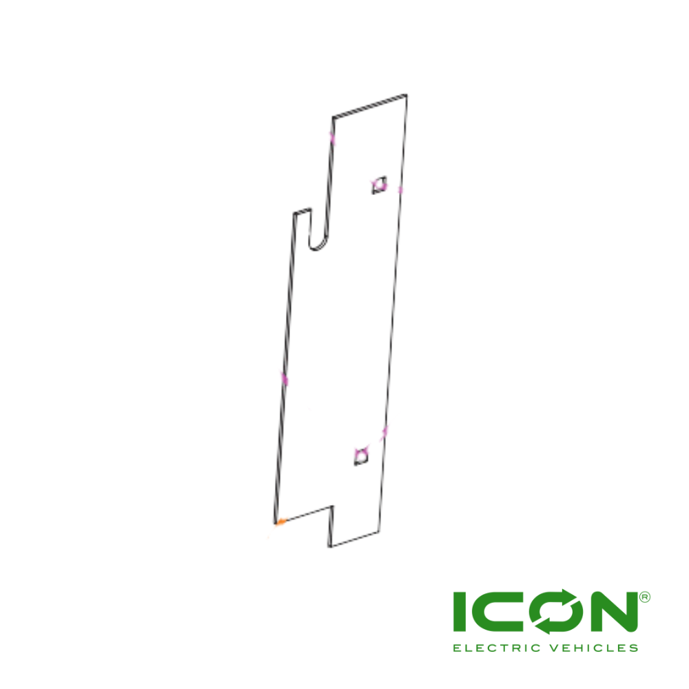 Tailgate Buckle for ICON Golf Carts