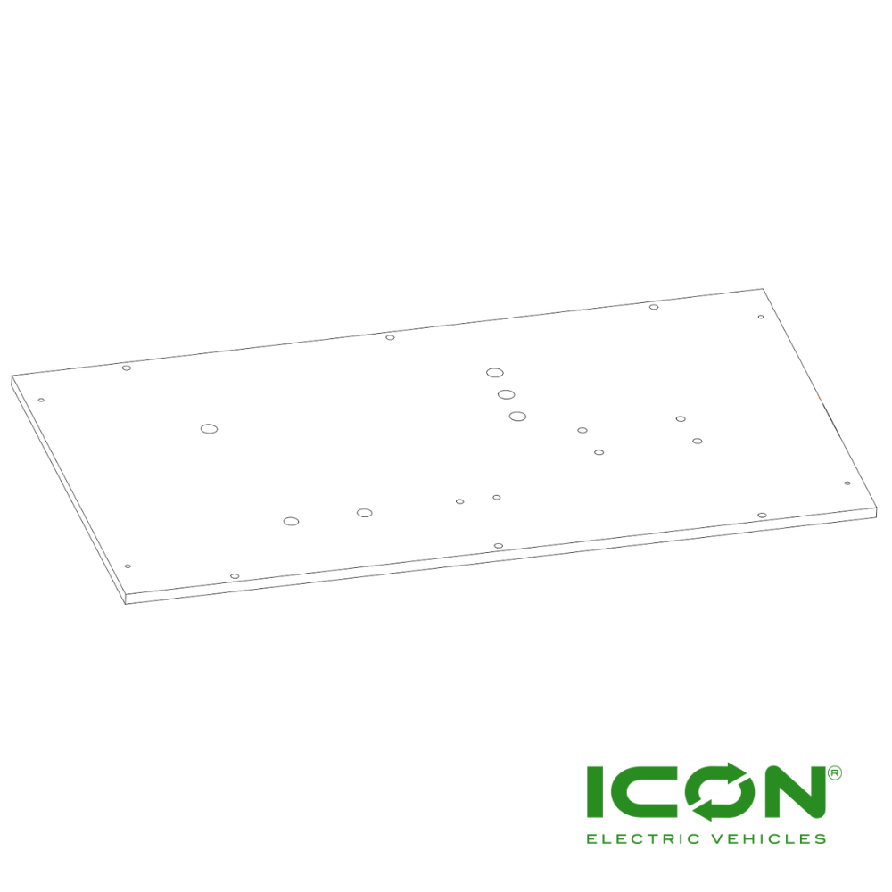 48V 350A LT Controller Heatsink Board (A) for ICON Golf Carts