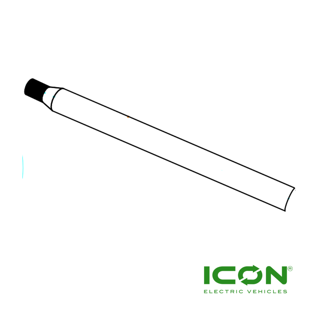 Long Axle Shaft for ICON 5KW Non-Lifted Golf Carts (HW-386-IC)