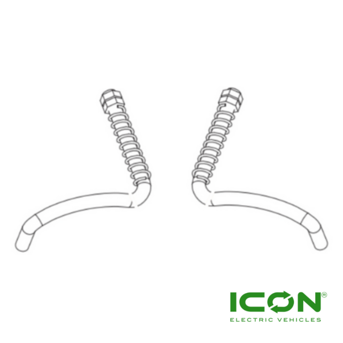 Cargo Box Handles for ICON Golf Carts (Set of 2)