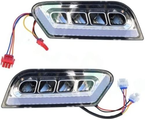Revenge Deluxe LED Light Kit with RGB Daytime Running Lights for Club Car Tempo