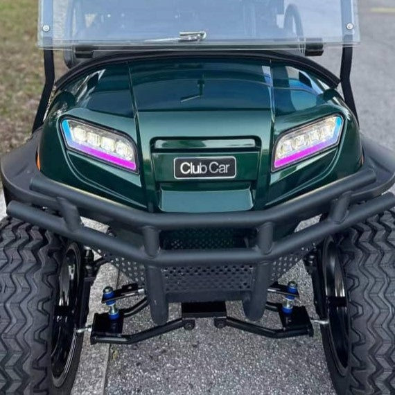Revenge Deluxe LED Light Kit with RGB Daytime Running Lights for Club Car Tempo