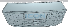 Front Through-Lamp Assembly for ICON i20X, i40X, i40FX & i60LX Golf Carts