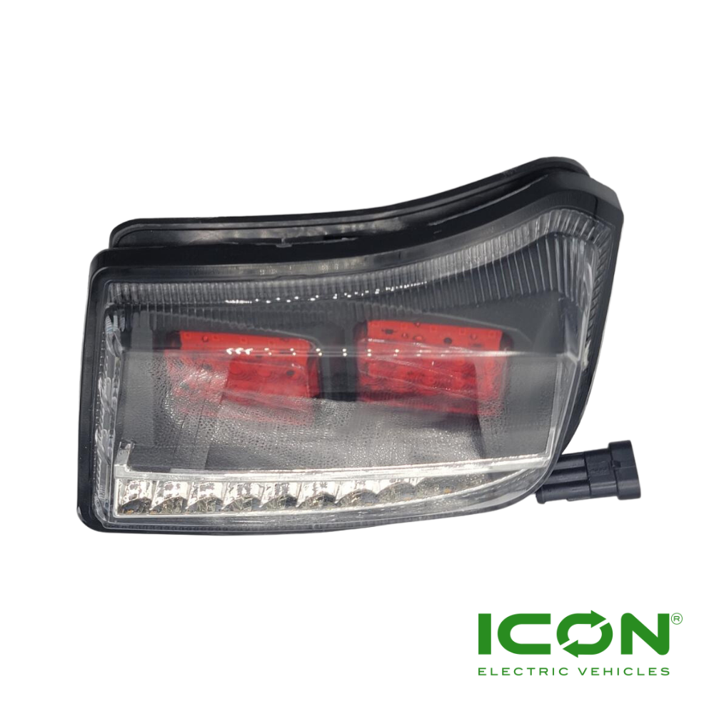 Driver Side (Left) Rear Taillight for ICON Gas and ICON EV Golf Carts