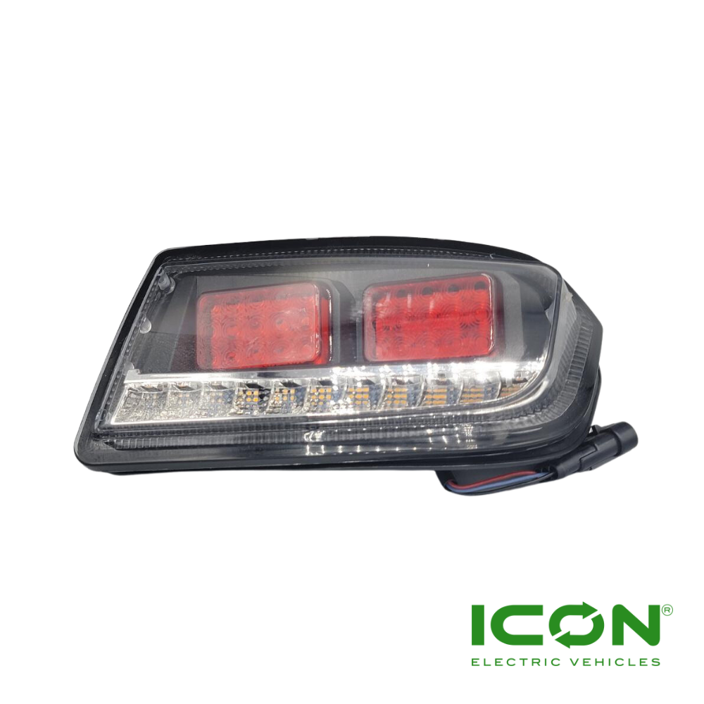 Passenger Side (Right) Rear Taillight for ICON Gas and ICON EV Golf Carts