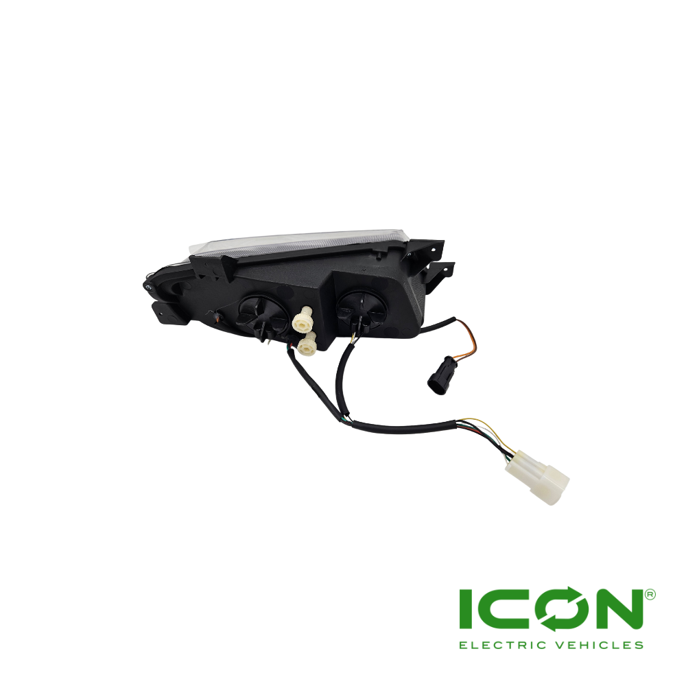 Driver Side (Left) Front Headlight for ICON-HD, ICON Gas and ICON EV Golf Carts