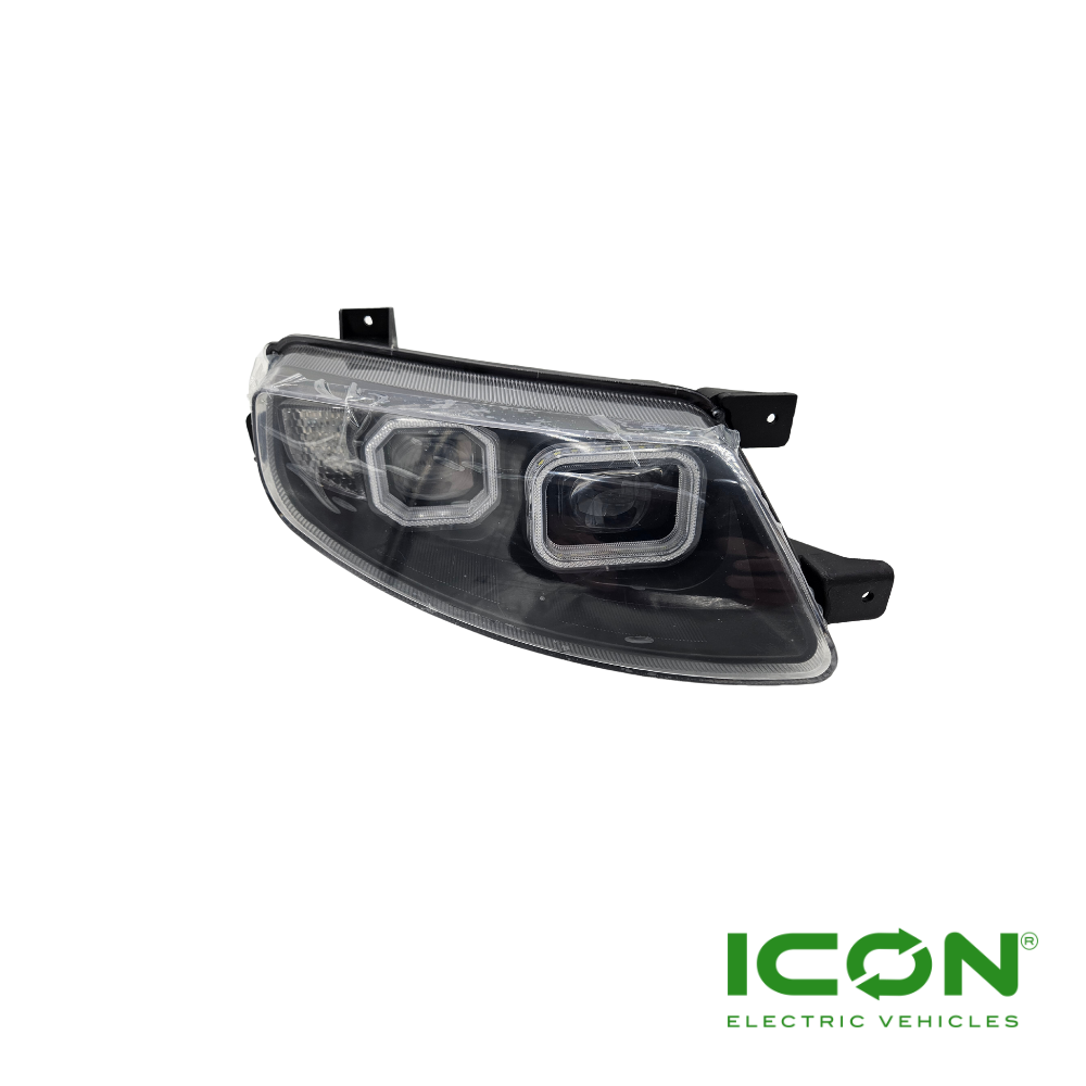 Passenger Side (Right) Front Headlight for ICON-HD, ICON Gas and ICON EV Golf Carts