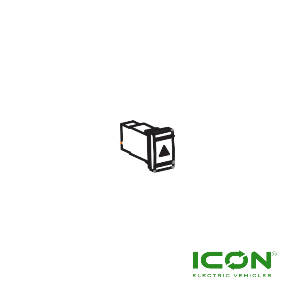 Double Flashlight Switch for ICON Commercial, ICON-HD, ICON Gas & ICON EV Golf Carts