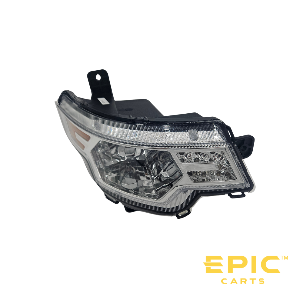 Passenger Side (Right) Front Headlight for EPIC E20, E40, E40L, E40FL, E60 & E60L Golf Carts