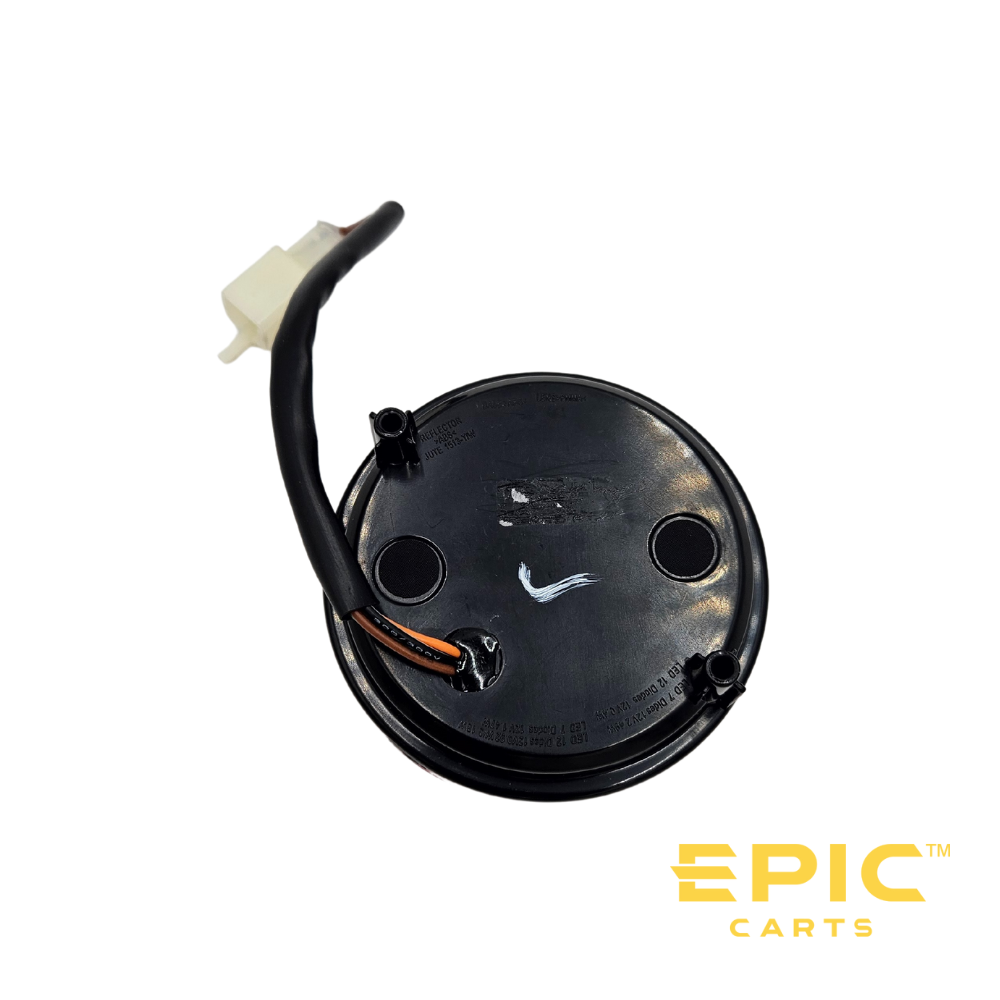 Round Rear Light Assembly for EPIC E20, E40, E40L, E40FL, E60 & E60L Golf Carts