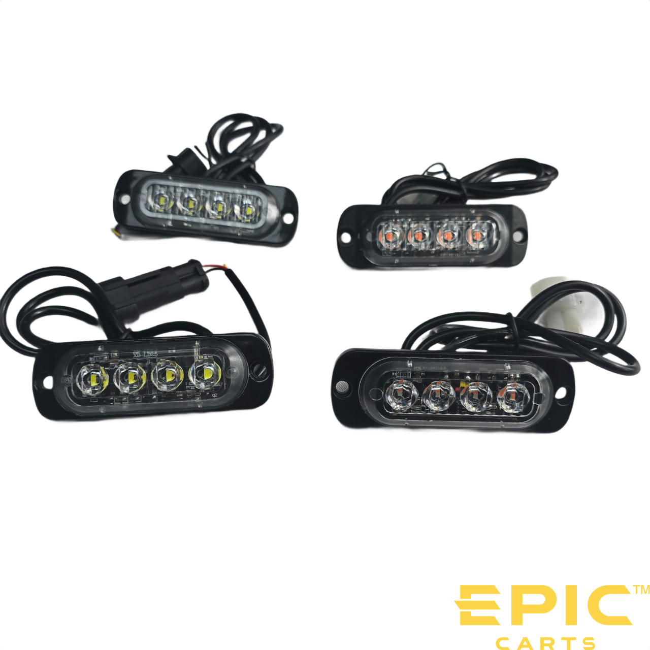Security Lights Package for EPIC E20FX, E40FX & E60FX Golf Carts