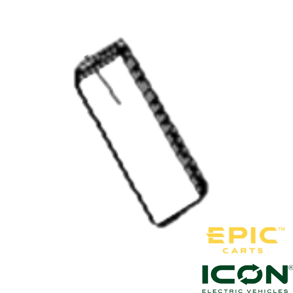 Side Reflector for EPIC FX & ICON X Golf Carts