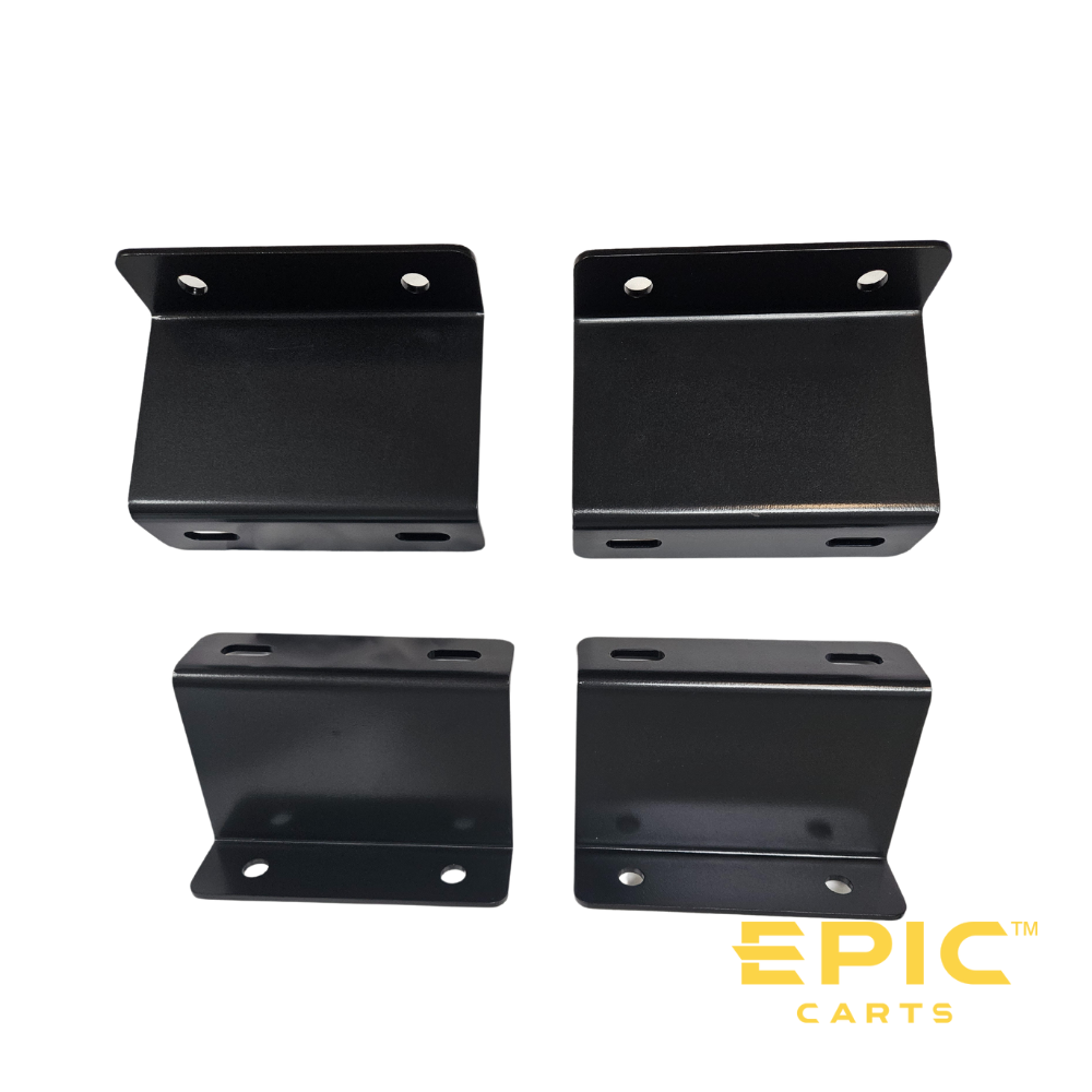 Heavy Duty Steel Side Step Nerf Bars for EPIC E60 & E60L Golf Carts