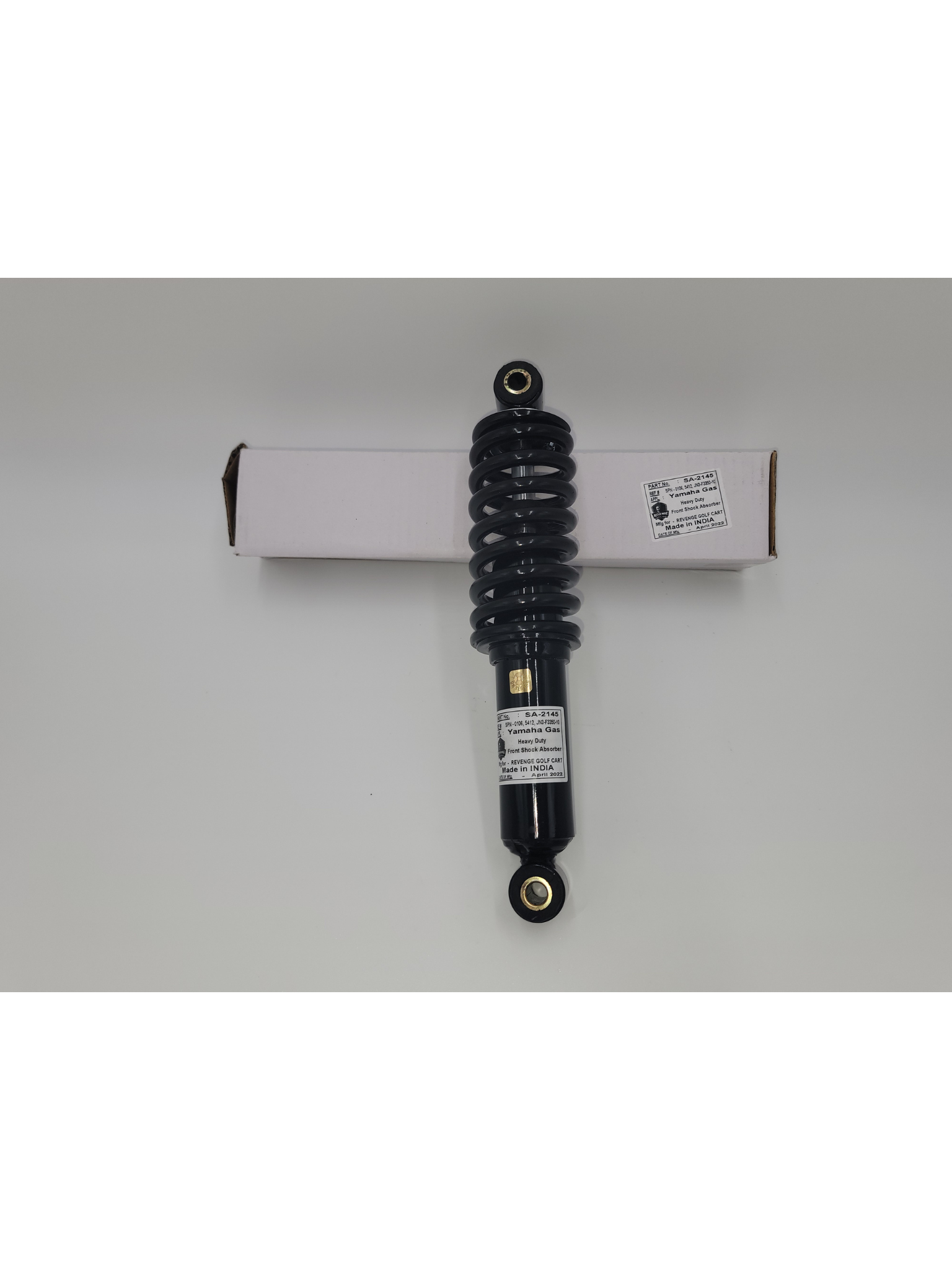 Front Coil Shock for Yamaha G14 & G16 Gas Golf Carts (1995-2002)