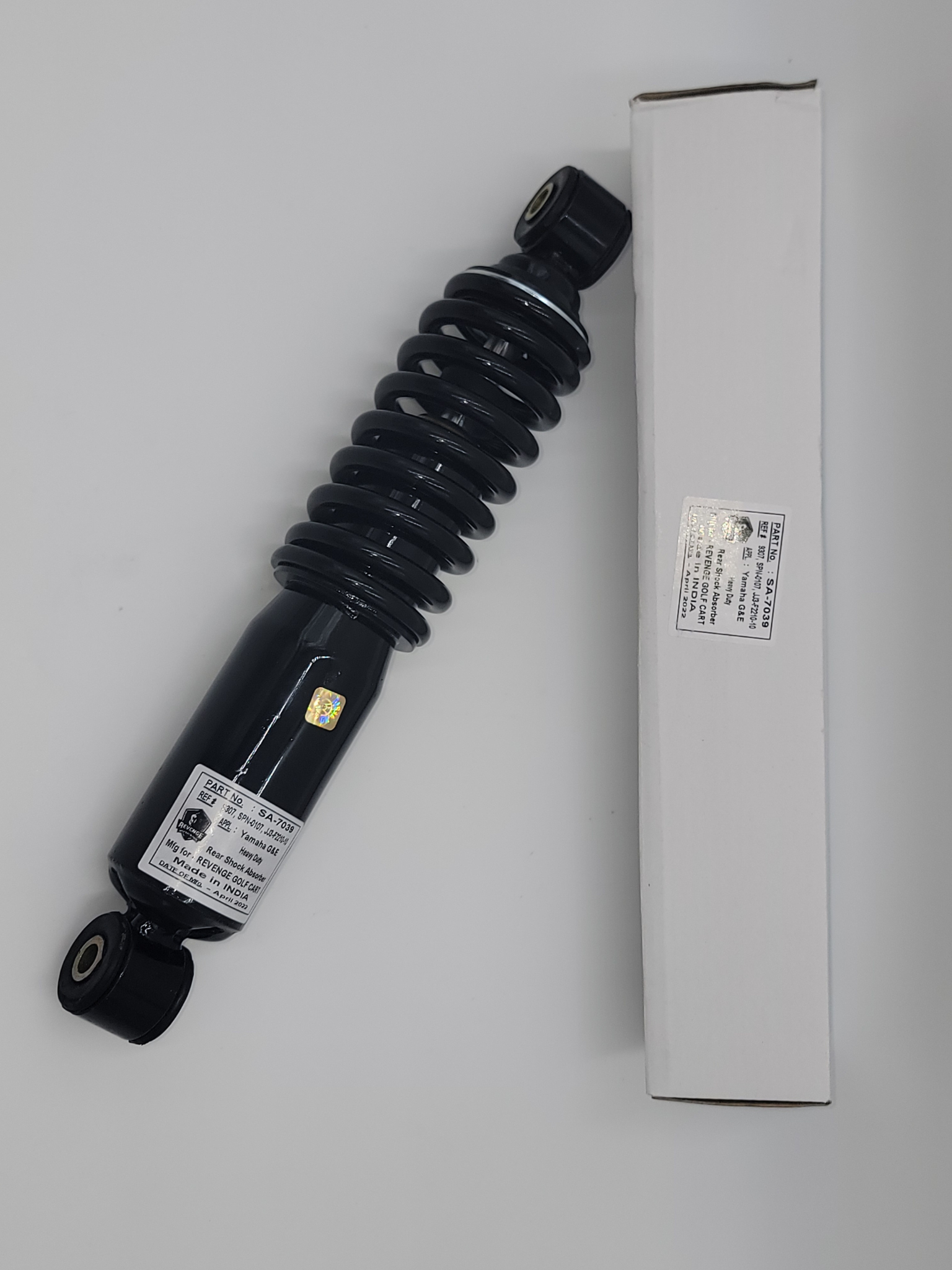 Heavy Duty Rear Shock for Yamaha G14-G22 Golf Carts (1995-2007)