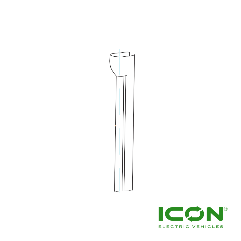395mm Steering Switch Wire Cover for ICON Golf Carts