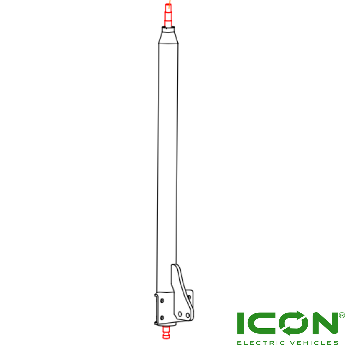 Steering Column for 2021 & Older ICON i20 & i40 Golf Carts