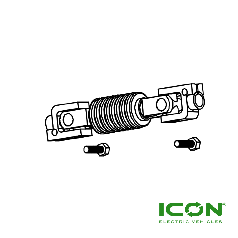 Gimbal Fork Universal Joint for Lifted ICON Golf Carts
