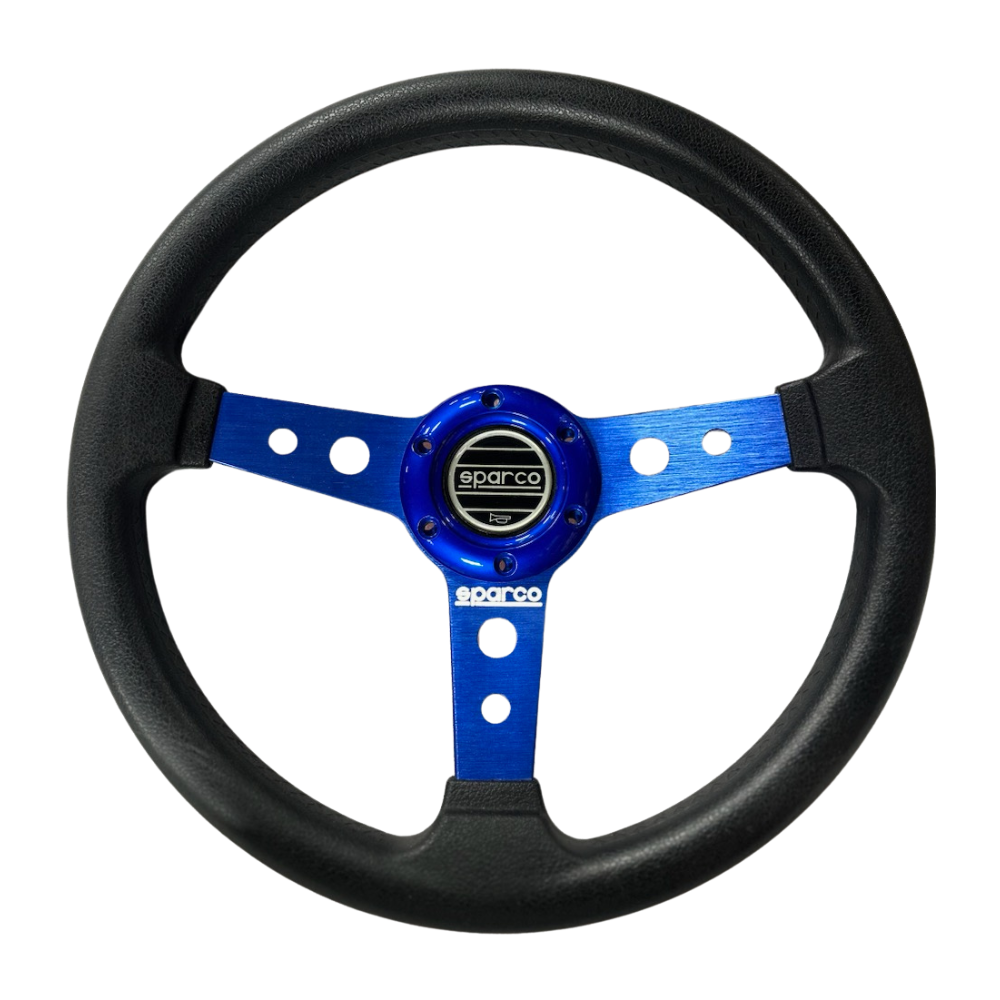 Blue Universal Golf Cart Steering Wheel