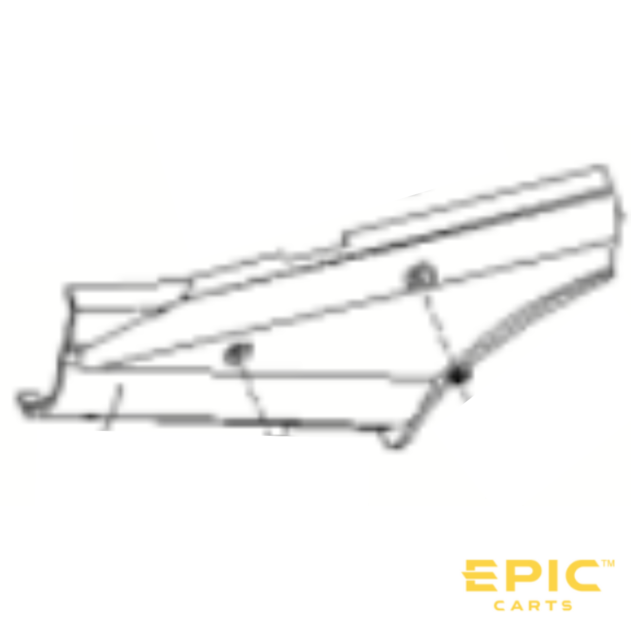 Driver Side (Left) Steering Column Cover for EPIC FX Golf Carts