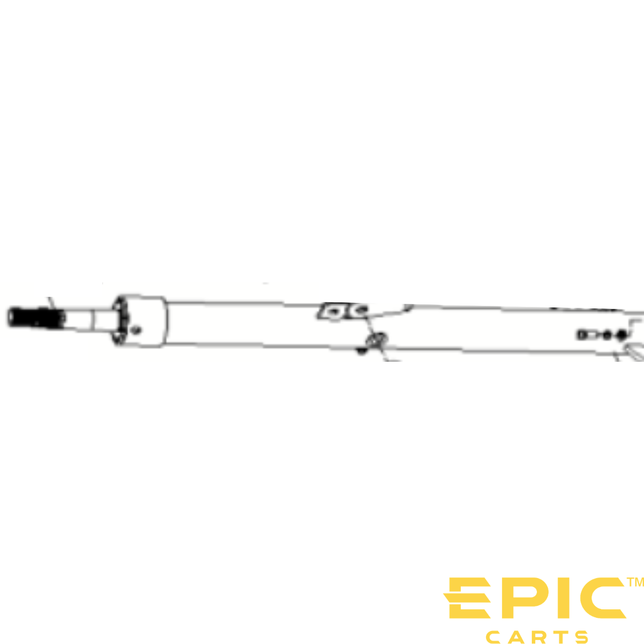 Steering Column Assembly for EPIC FX Golf Carts