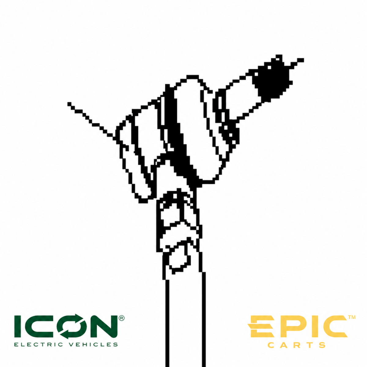 Passenger Side (Right) Steering Rack Tie Rod End for ICON X & EPIC FX