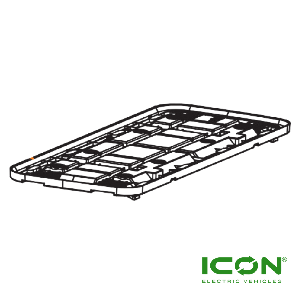 Front Seat Cushion Floor for ECO by ICON, ICON Commercial & ICON Gas Golf Carts