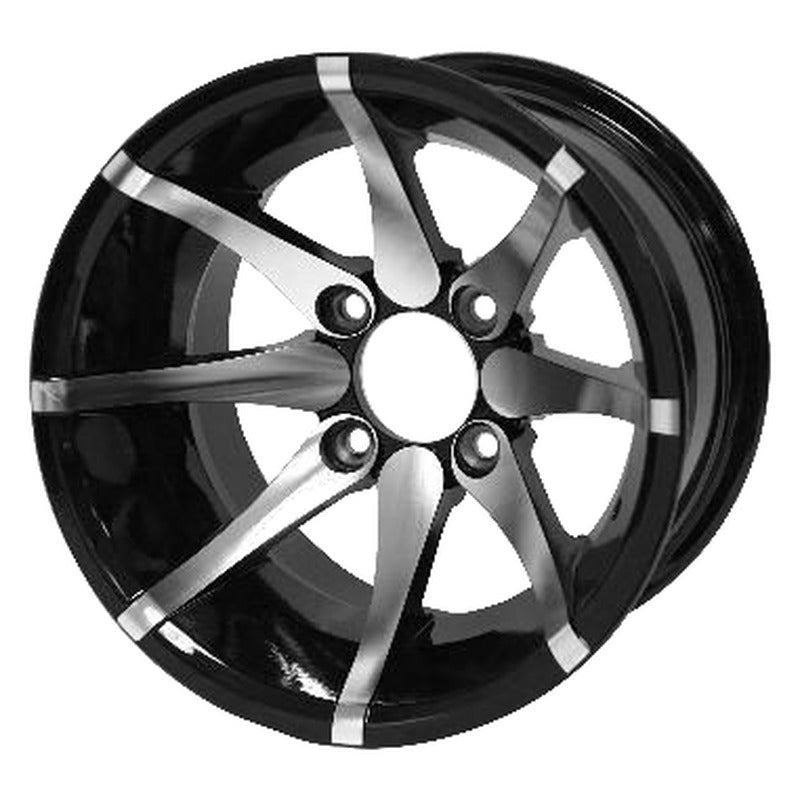 WH1212 – SGC 12″ Kraken Machined/Black Wheel – Aluminum Alloy