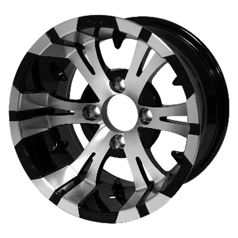 WH1245 – SGC 12″ Vampire Machined/Black Wheel – Aluminum Alloy
