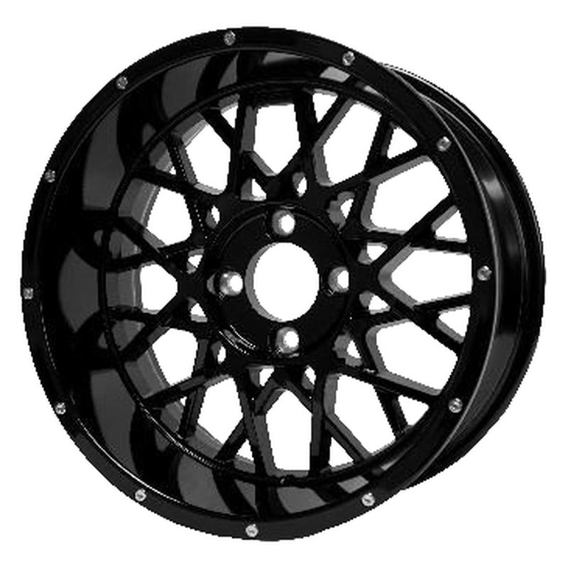 WH1250 – SGC 12″ Venom Glossy Black Wheel – Aluminum Alloy