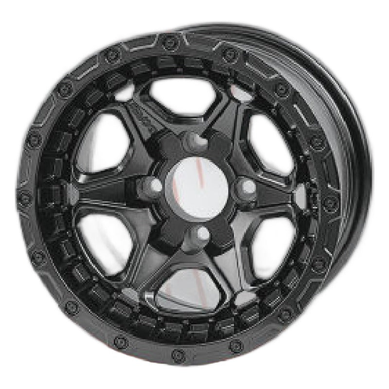 WH1265 – SGC 12″ Grizzly Matte Black Wheel – Aluminum Alloy