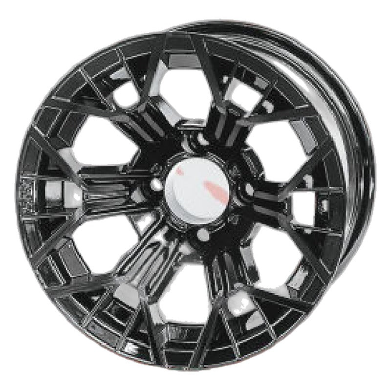 WH1268 – SGC 12″ Mantis Glossy Black Wheel – Aluminum Alloy