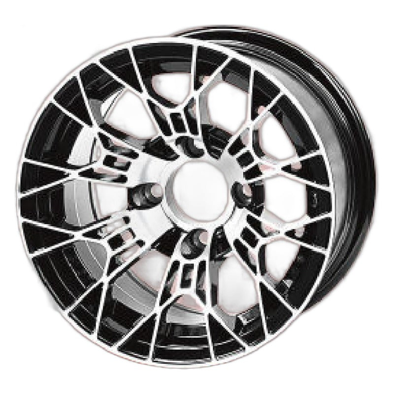 WH1275 – SGC 12″ Tarantula Machined/Black Wheel – Aluminum Alloy