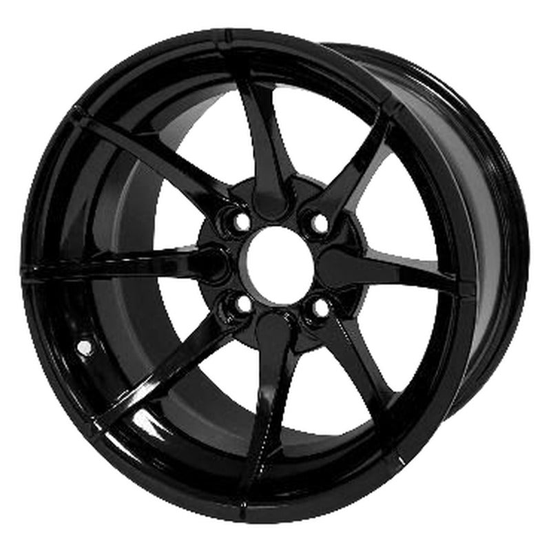 WH1401 – SGC 14″ Hydra Glossy Black Wheel – Aluminum Alloy