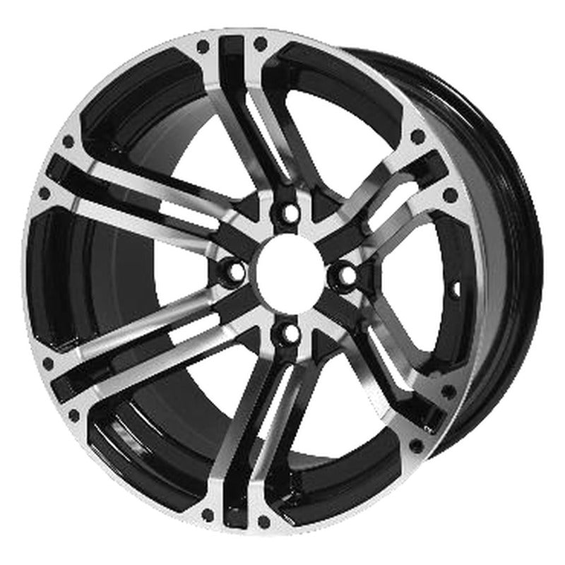 WH1409 – SGC 14″ Terminator Machined/Black Wheel – Aluminum Alloy