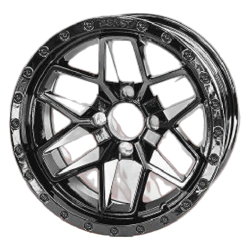 WH1431 – SGC 14″ Glossy White Widow Wheel – Aluminum Alloy