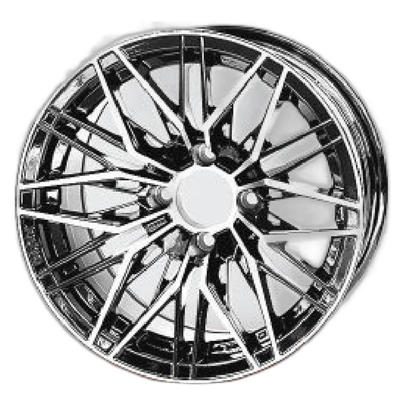 WH1435 – SGC 14″ Hornet Machined Black Wheel – Aluminum Alloy