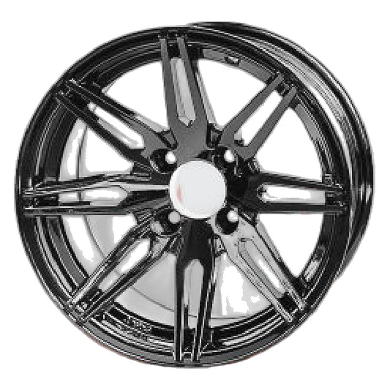 WH1437 – SGC 14″ Lynx Glossy Black Wheel – Aluminum Alloy