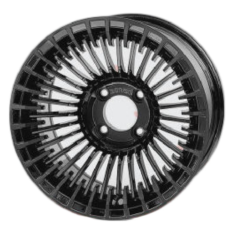 WH1455 – SGC 14″ Piranha Matte Black Wheel – Aluminum Alloy
