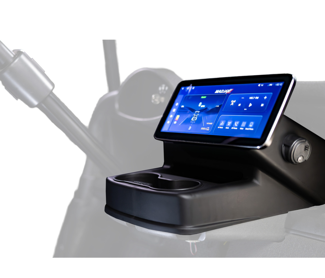 MadJax® Kinect™ Display Screen Kit for A/C motor EZGO RXV with Lead Acid Battery Setup