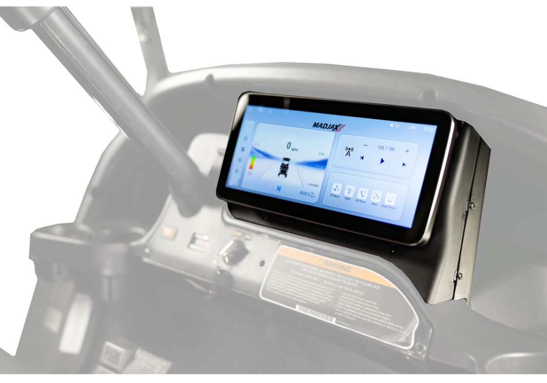 MadJax® Kinect™ Display Screen Kit for D/C motor Club Car Precedent/Tempo/Onward with Lead Acid Battery Setup