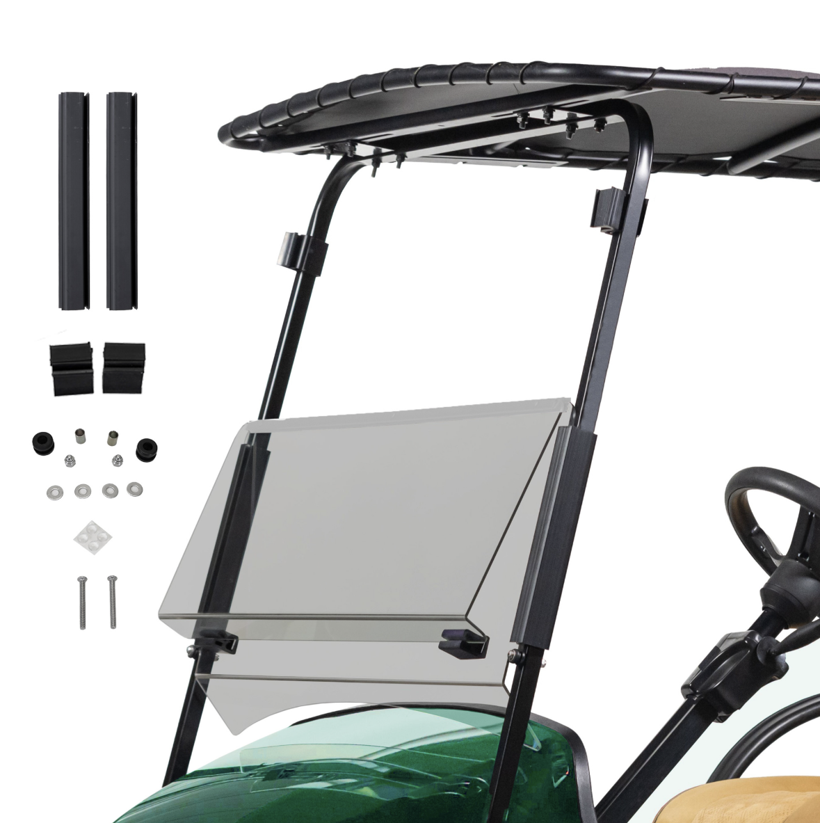 AGC 111-442 EZGO TXT/ST/KW WINDSHIELD  - TINTED - NEW STYLE 2014+