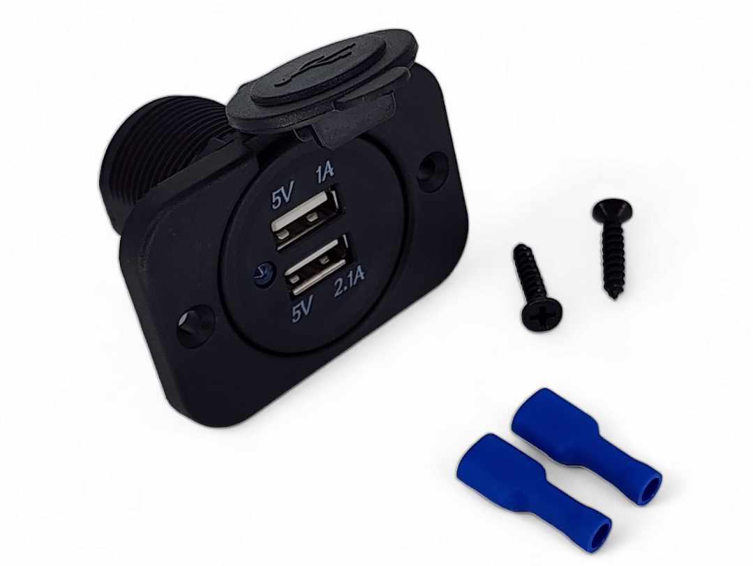 USB PORT - 2 OUTPUTS - AGC BRAND